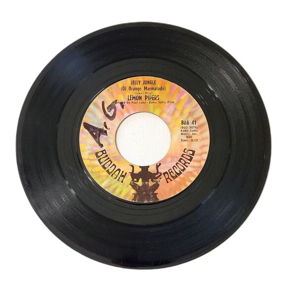Lemon Pipers 45 RPM - Jelly Jungle (Of Orange Marmalade) / Shoeshine Boy - VG - Picture 2 of 2